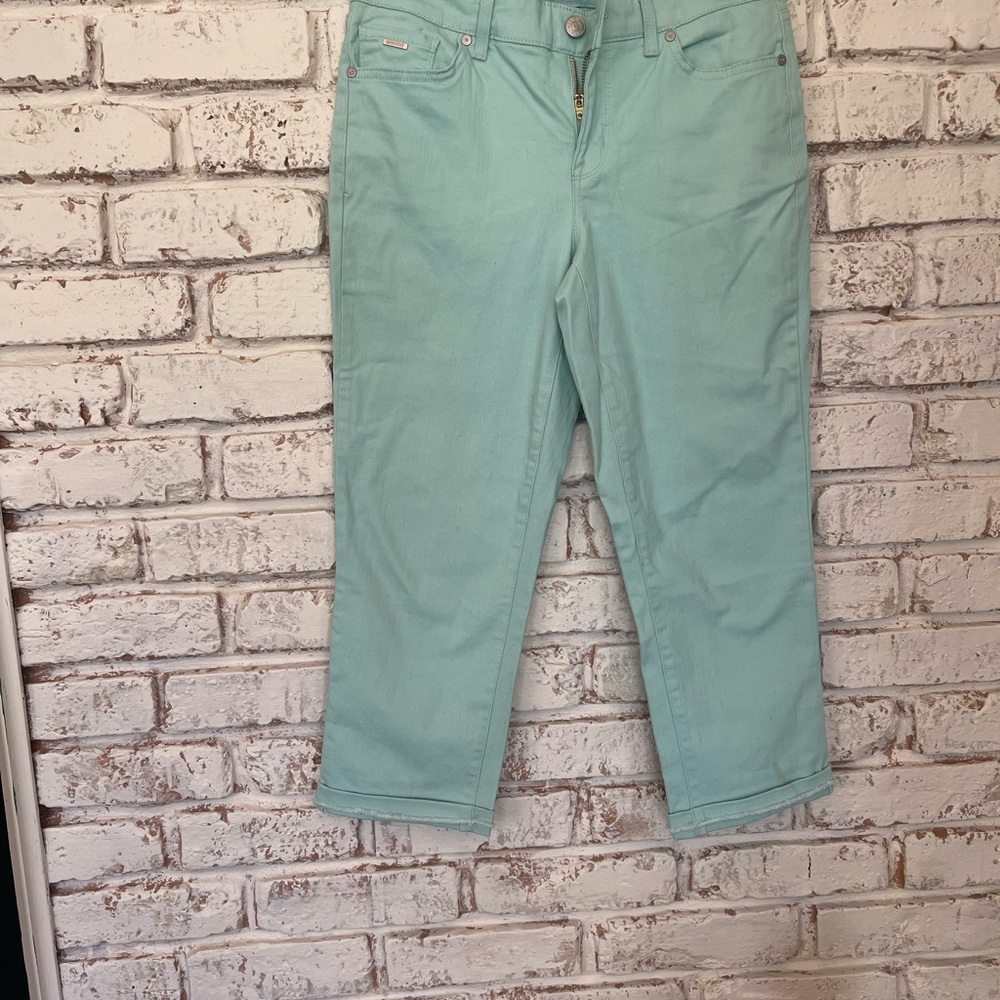 Women's Mint Green Jeans by NINE WEST
